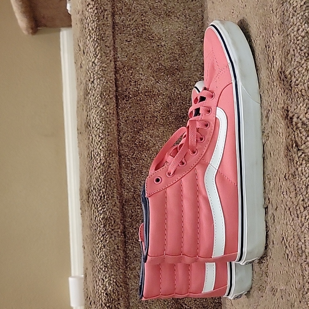 Womens Pink High Top VANS